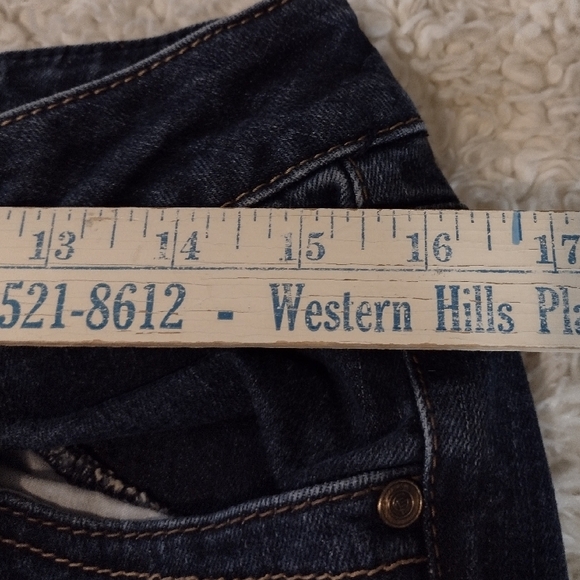 Women's Dark Blue Jeans - Picture 11 of 11